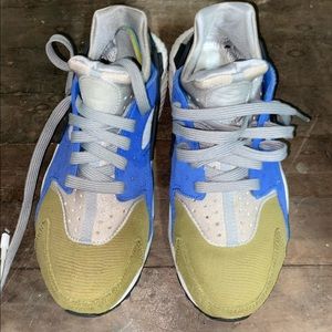 2016 Nike Air Huarache Run Premium Green Blue